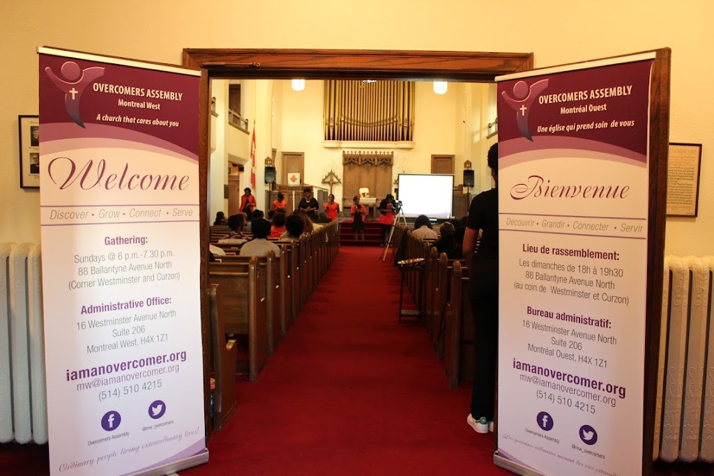 Overcomers Assembly | 88 Ballantyne Ave N, Montreal West, QC H4X 2B8, Canada | Phone: (514) 510-4215