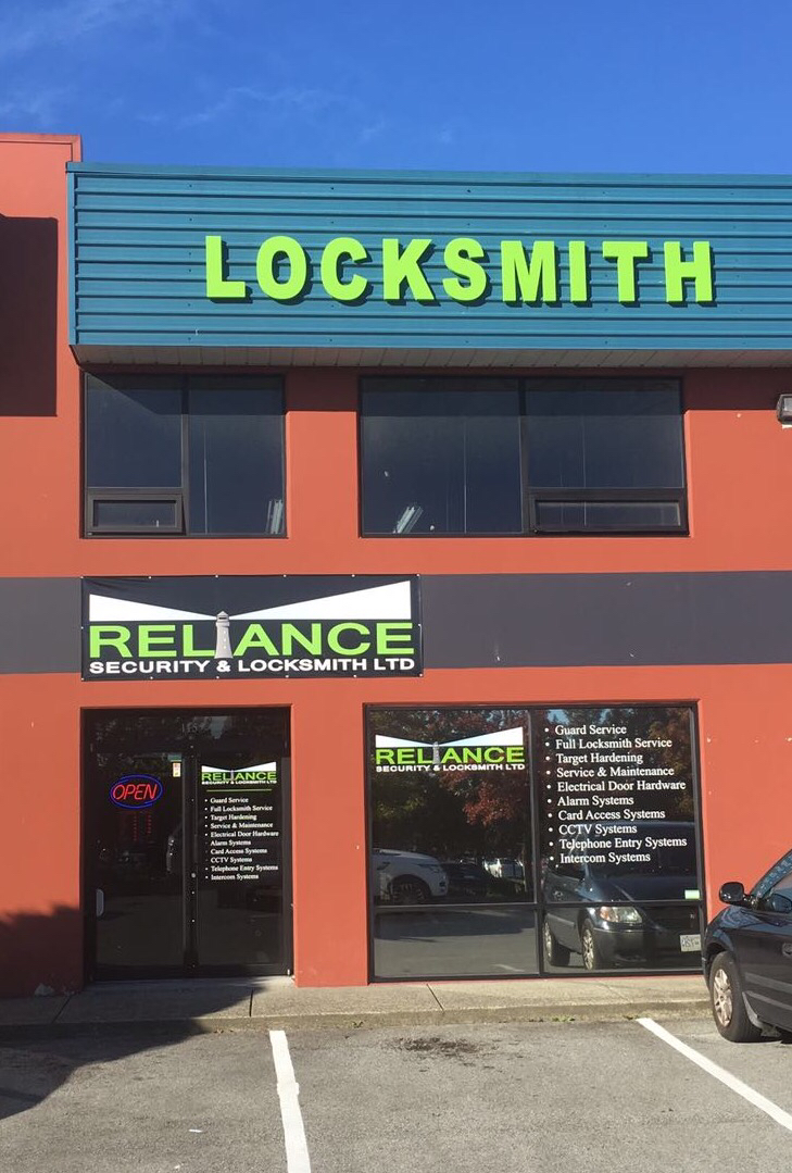 Reliance Security & Locksmith Ltd. | 7533 135 Street #115 24 Hours, Emergency Call Services, Surrey, BC V3W 0N6, Canada | Phone: (778) 564-4242