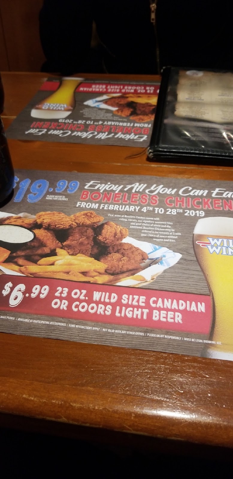 Wild Wing | 501 Towerhill Rd, Peterborough, ON K9H 7S3, Canada | Phone: (705) 745-9464