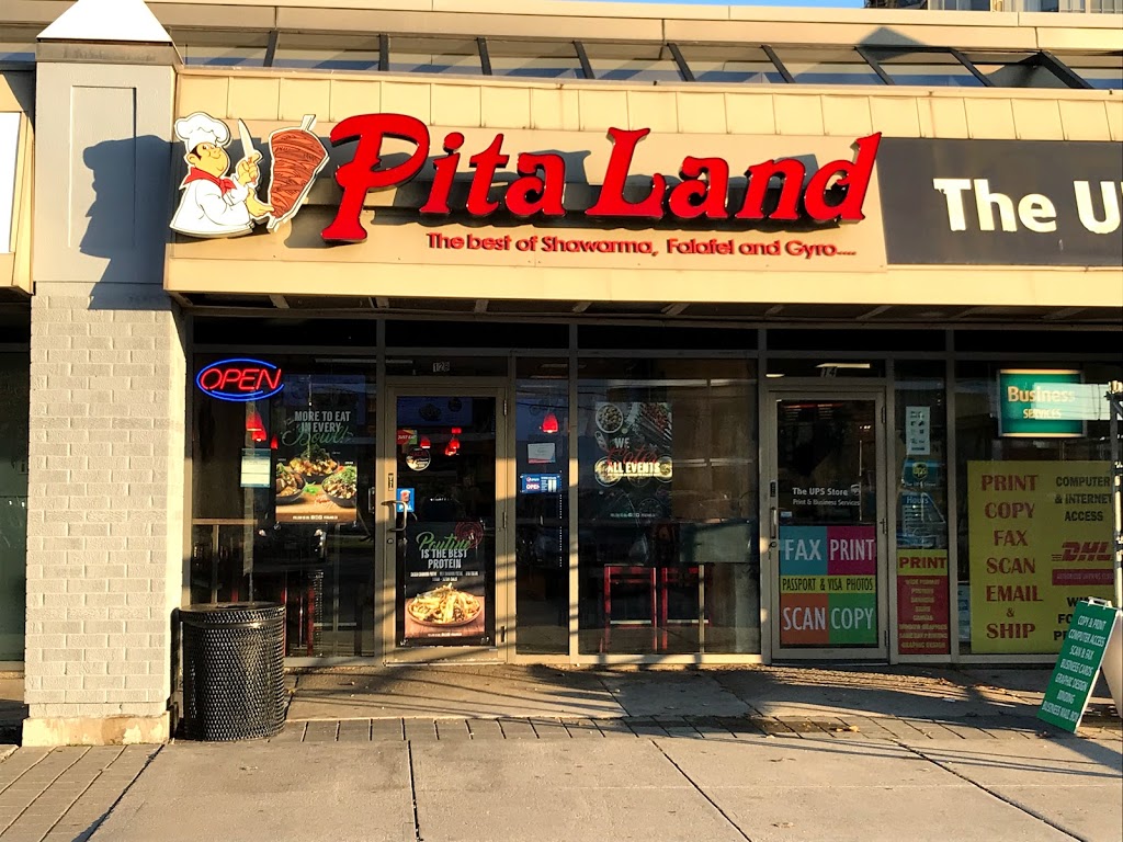 Pita Land Eglinton | 30 Eglinton Ave W, Mississauga, ON L5R 3E7, Canada | Phone: (905) 755-1111