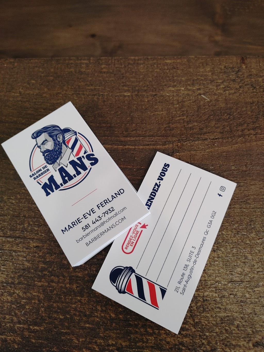 Salon de barbier MANS | 211 QC-138 #3, Saint-Augustin-de-Desmaures, QC G3A 0G2, Canada | Phone: (581) 443-7932