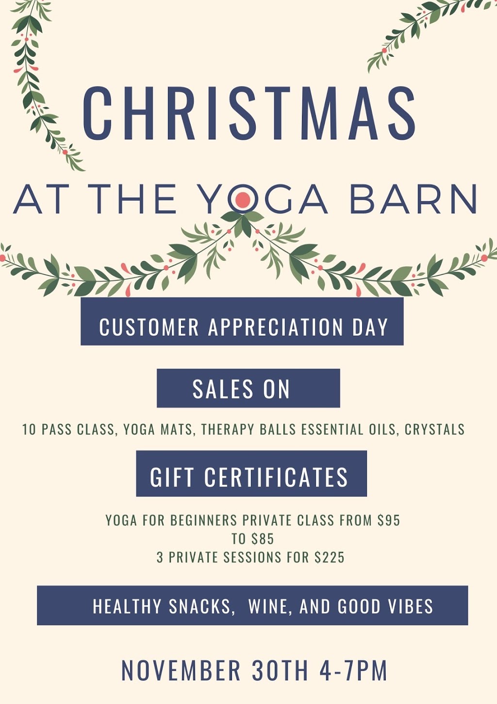Yoga Barn | 131 Lake Rosalind, Hanover, ON N4N 3B9, Canada | Phone: (519) 364-2903