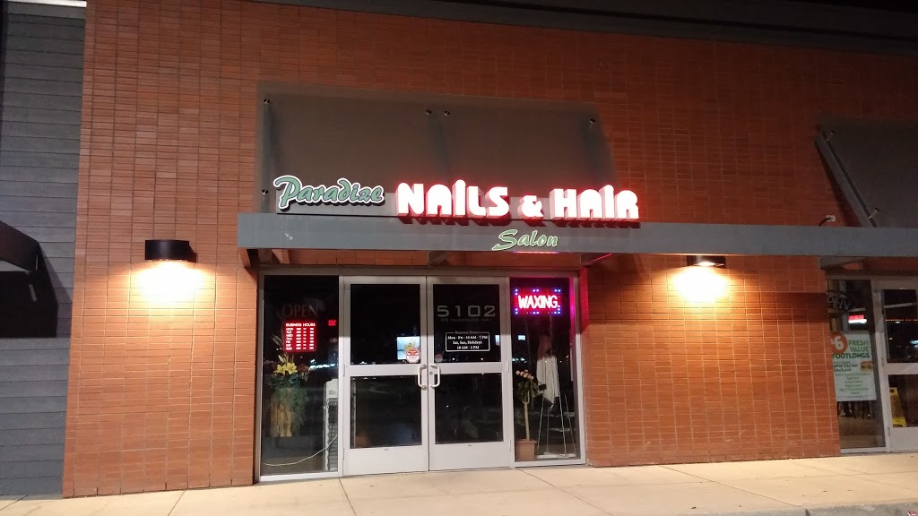 Paradize Nails & Hair Salon Inc | 5102 - 35 Mackenzie Way SW, Airdrie, AB T4B 0V7, Canada | Phone: (403) 948-2668