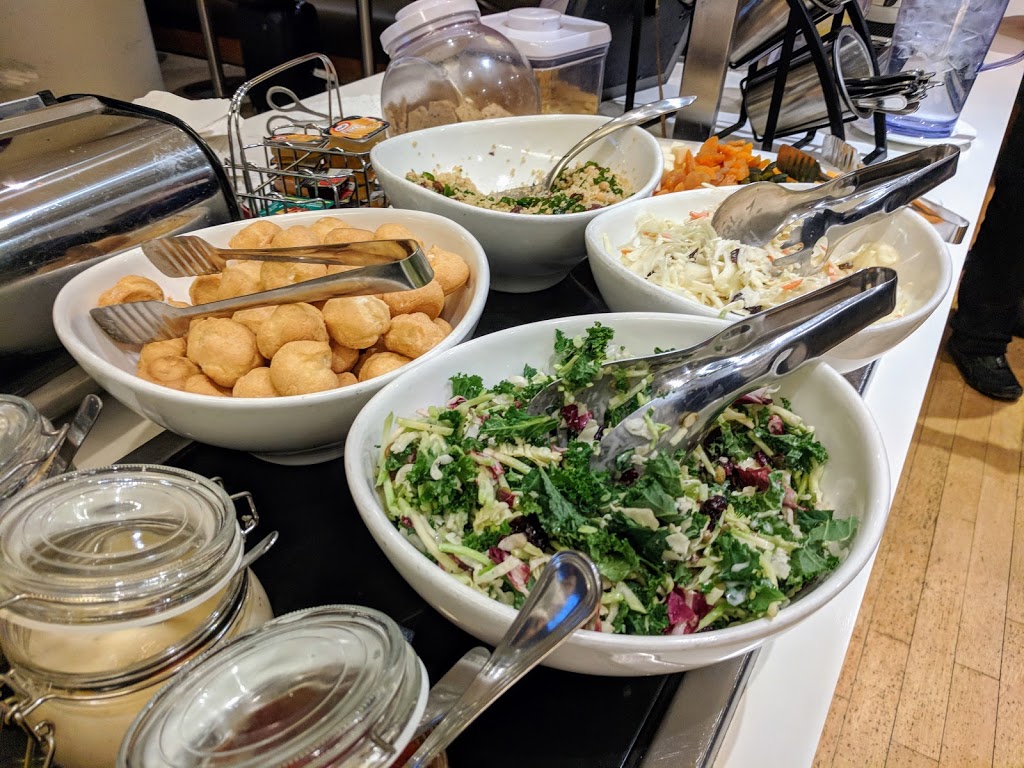 Plaza Premium Lounge Toronto (International Departures, Terminal | via Gate C32, International Departures, Terminal 3, Toronto Pearson International Airport (YYZ), Toronto, ON L4W 1S9, Canada | Phone: (416) 776-2655