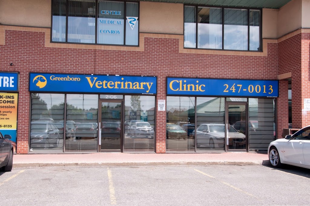 Greenboro Veterinary Clinic | 2 Lorry Greenberg Dr #6, Ottawa, ON K1G 5H6, Canada | Phone: (613) 247-0013
