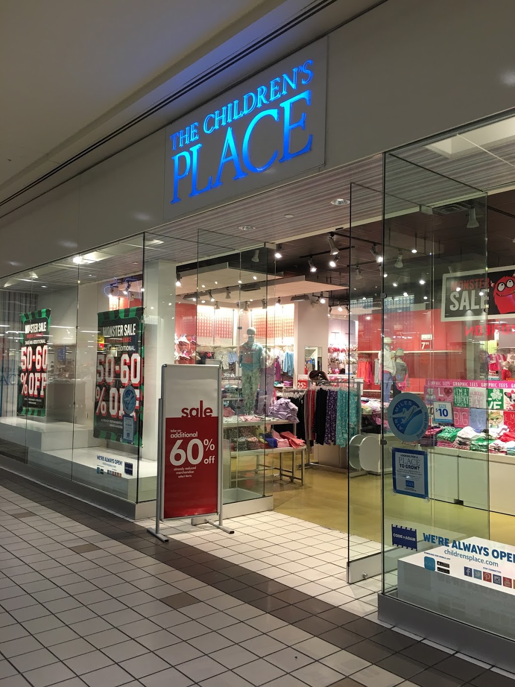 The Childrens Place | 6075 Mavis Rd, Mississauga, ON L5R 4G6, Canada | Phone: (289) 799-7636