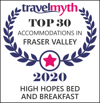 High Hopes Bed & Breakfast | 21623 Thacker Mountain Rd, Hope, BC V0X 1L1, Canada | Phone: (604) 749-7131