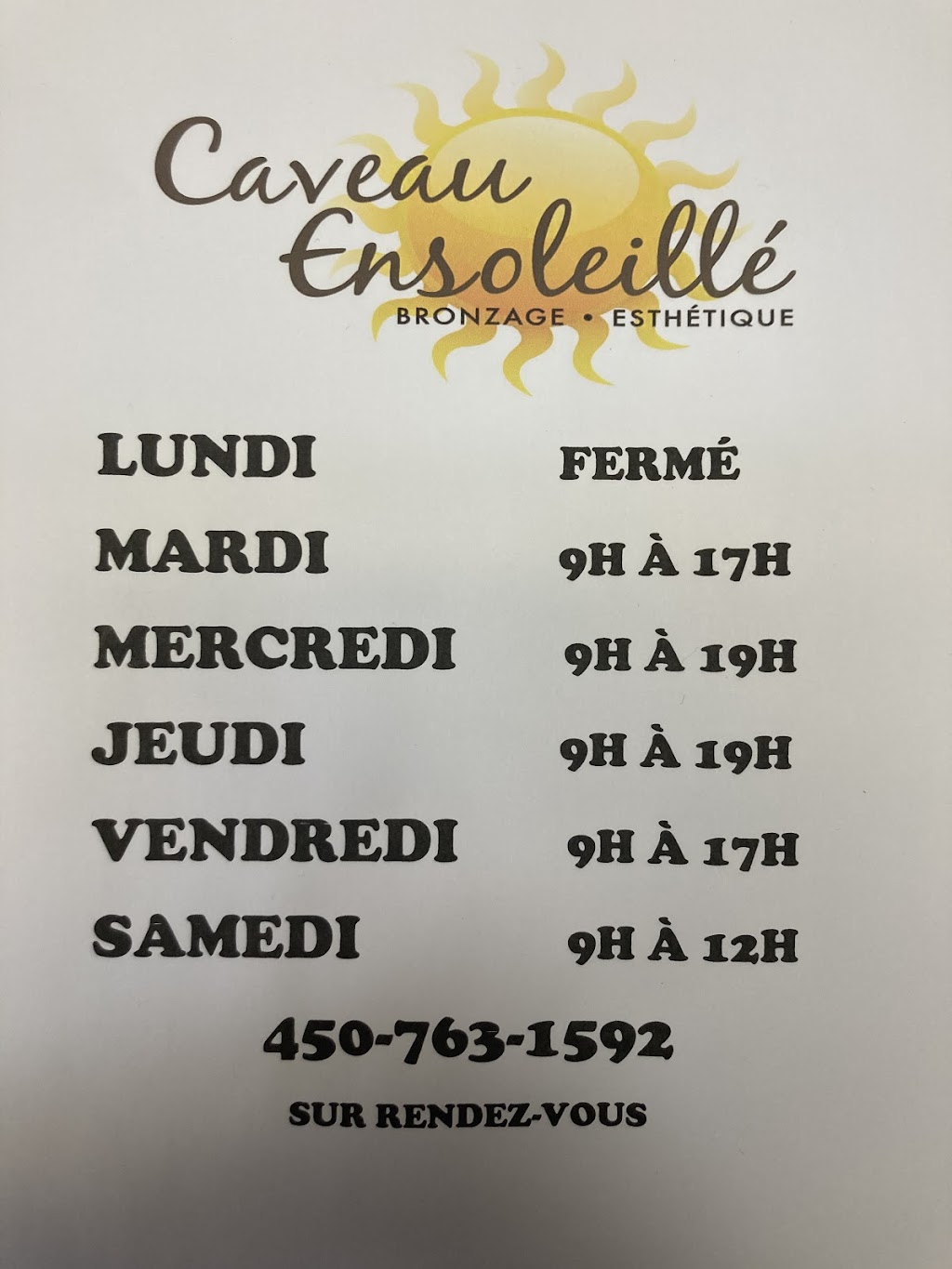 Caveau Ensoleillé (Le) | 21 Rue Principale, Coteau-du-Lac, QC J0P 1B0, Canada | Phone: (450) 763-1592