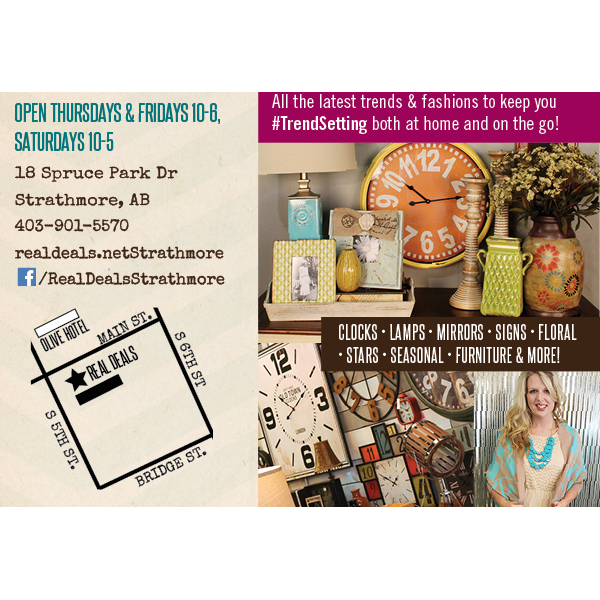 Real Deals on Home Decor Strathmore | 18 Spruce Park Dr, Strathmore, AB T1P 1J2, Canada | Phone: (403) 901-5570
