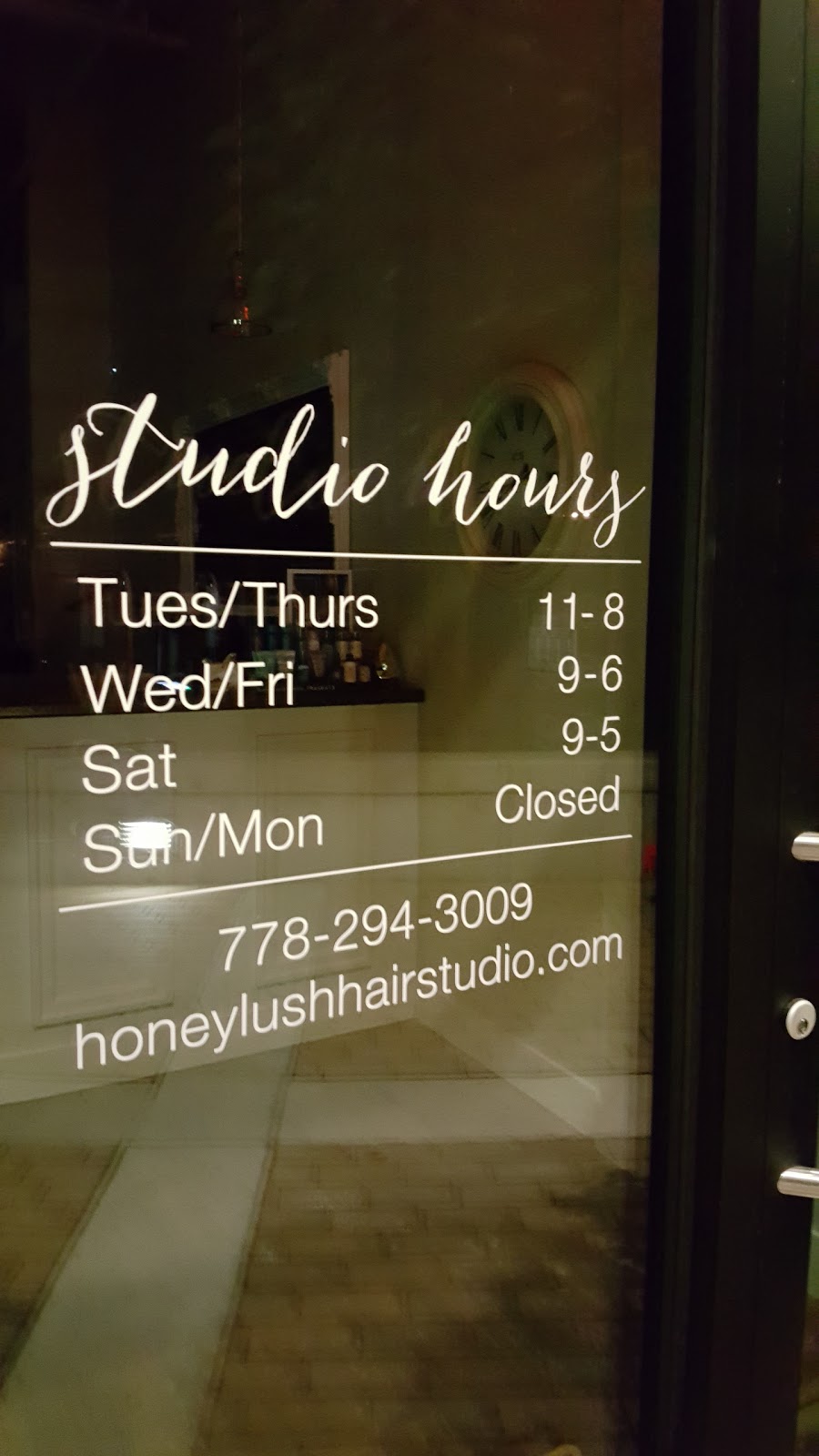 Honeylush Hair Studio | 15221 Thrift Ave, White Rock, BC V4B 2K9, Canada | Phone: (778) 294-3009