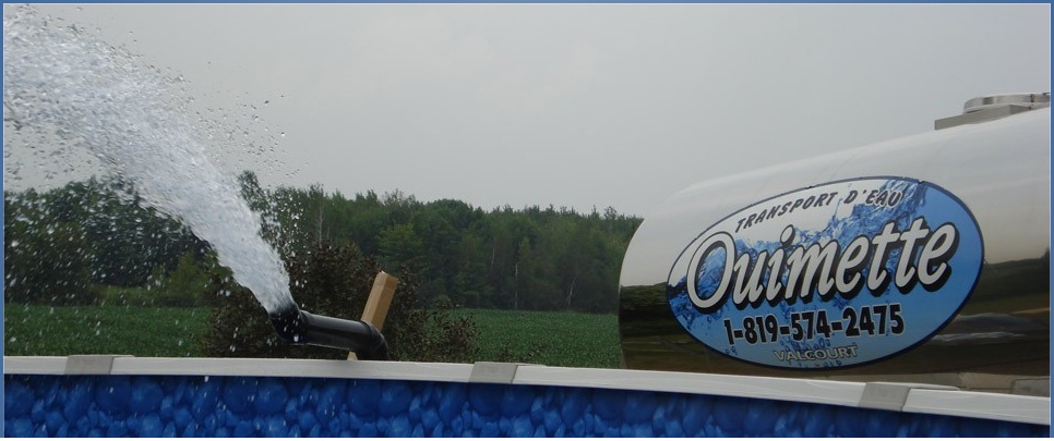 Transport deau Ouimette | 3569 3e Rang N, Valcourt, QC J0E 2L0, Canada | Phone: (450) 532-7122