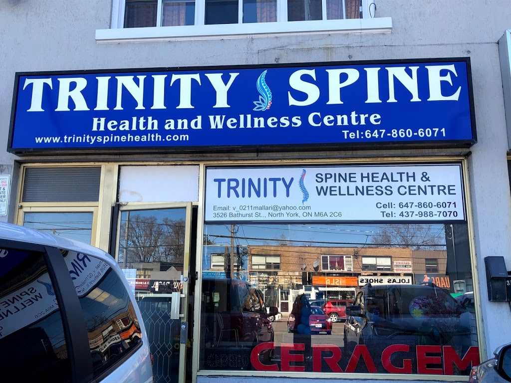 Trinity Spine Health and Wellness Centre | 3526 Bathurst St, North York, ON M6A 2C6, Canada | Phone: (647) 860-6071