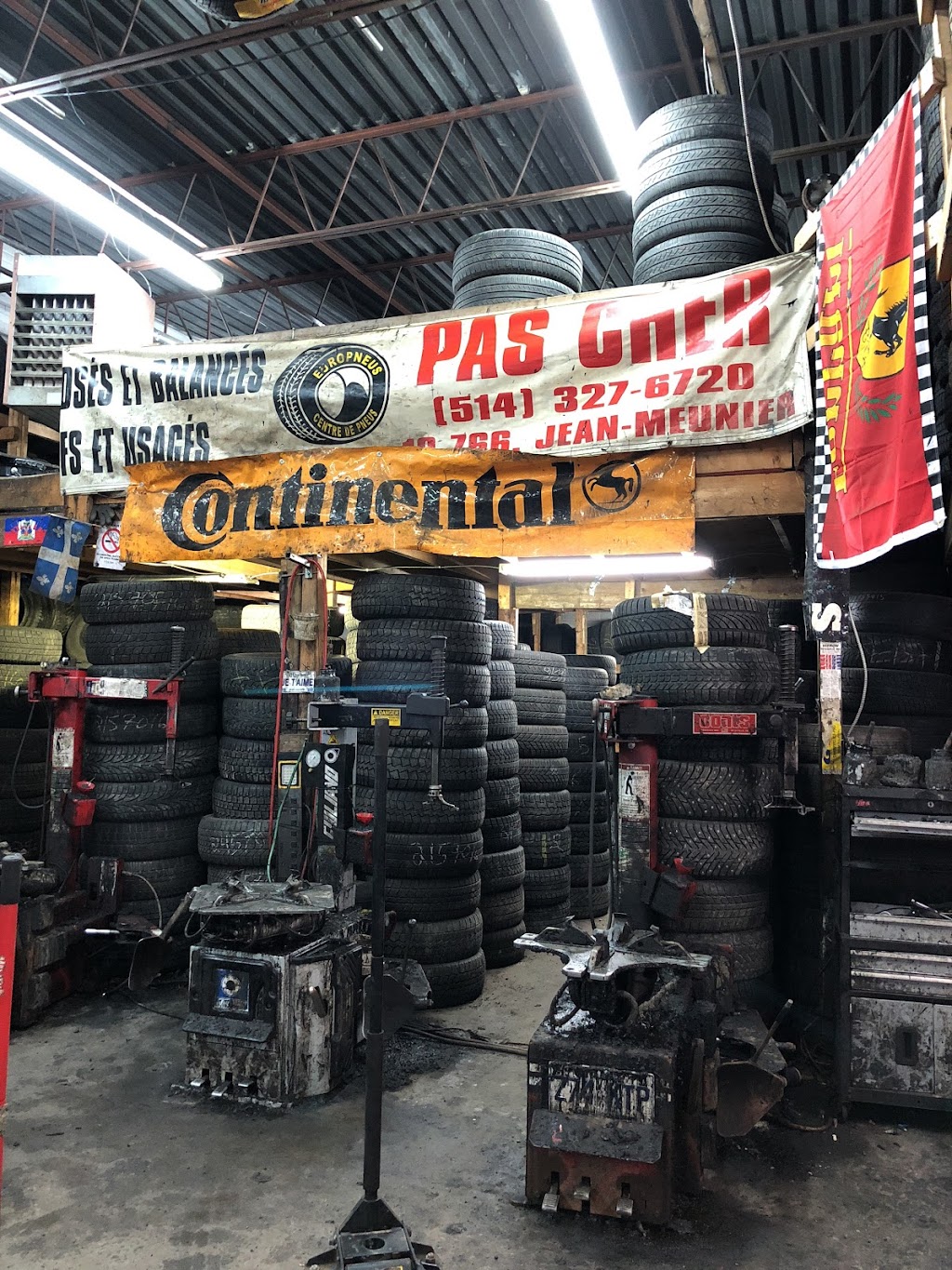 Europneus Centre de Pneus | 10766 Av. Jean-Meunier, Montréal-Nord, QC H1G 4S4, Canada | Phone: (514) 327-6720
