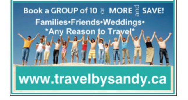 Travel by Sandy McLary @ The Travel Agent Next Door | 1541 Marine Cir, Parksville, BC V9P 1Y5, Canada | Phone: (250) 594-8728