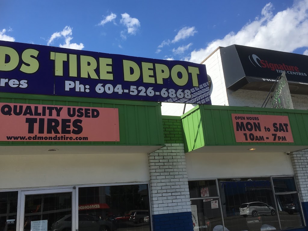 Edmonds Tire Depot | 7779 Edmonds St, Burnaby, BC V3N 1B9, Canada | Phone: (604) 526-6868