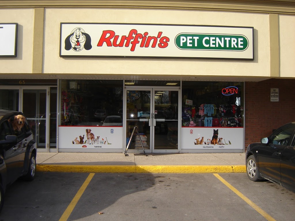 Ruffins Pet Centre (Grimsby) | 63 Main St W, Grimsby, ON L3M 4H1, Canada | Phone: (905) 945-0794