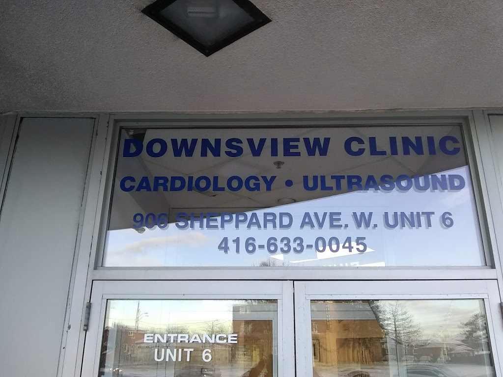 Downsview Clinic Cardiology and Ultrasound | 906 Sheppard Ave W, North York, ON M3H 2T5, Canada | Phone: (416) 633-0045