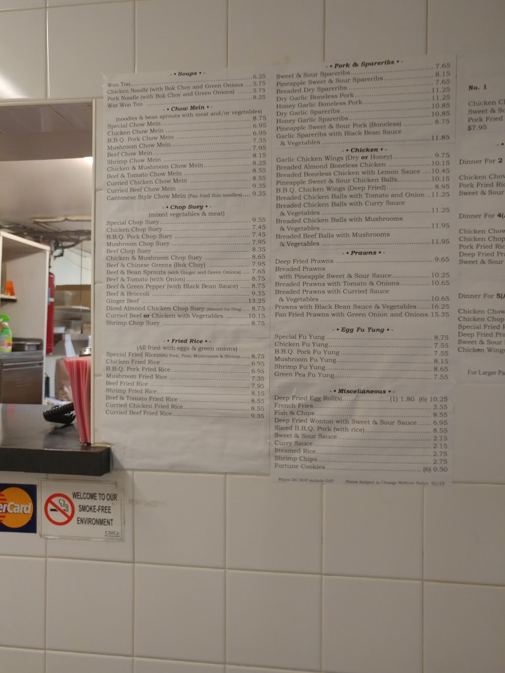 Yens Kitchen Take Out Food | 6309 Sooke Rd, Sooke, BC V9Z 0G8, Canada | Phone: (250) 642-3111
