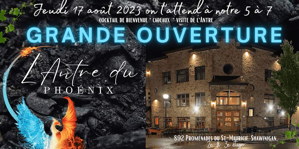 LAntre du Phoenix | 892 Prom Du St Maurice, Shawinigan, QC G9N 1L7, Canada | Phone: (819) 531-7111
