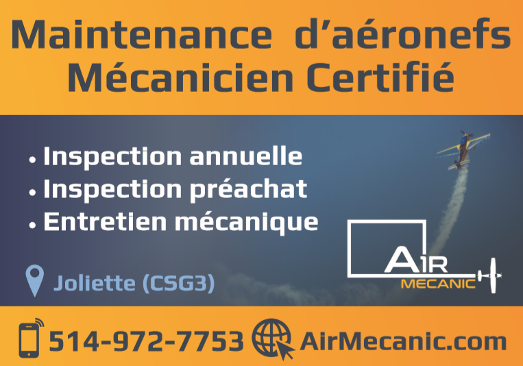 AirMecanic | 501 Rang Double, Saint-Ambroise-de-Kildare, QC J0K 1C0, Canada | Phone: (514) 972-7753
