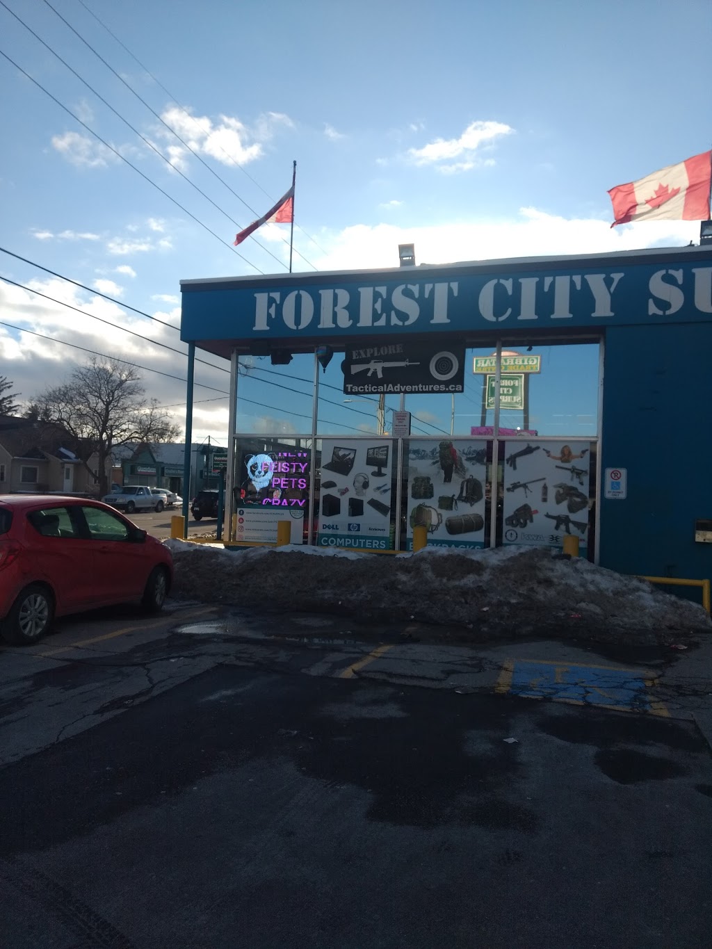 Forest City Surplus Canada | 1712 Dundas St, London, ON N5W 3E1, Canada | Phone: (519) 451-0246