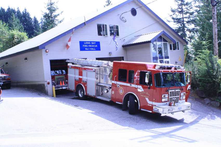 Lions Bay Fire Rescue | 400 Centre Rd, Lions Bay, BC V0N, Canada | Phone: (604) 921-9333