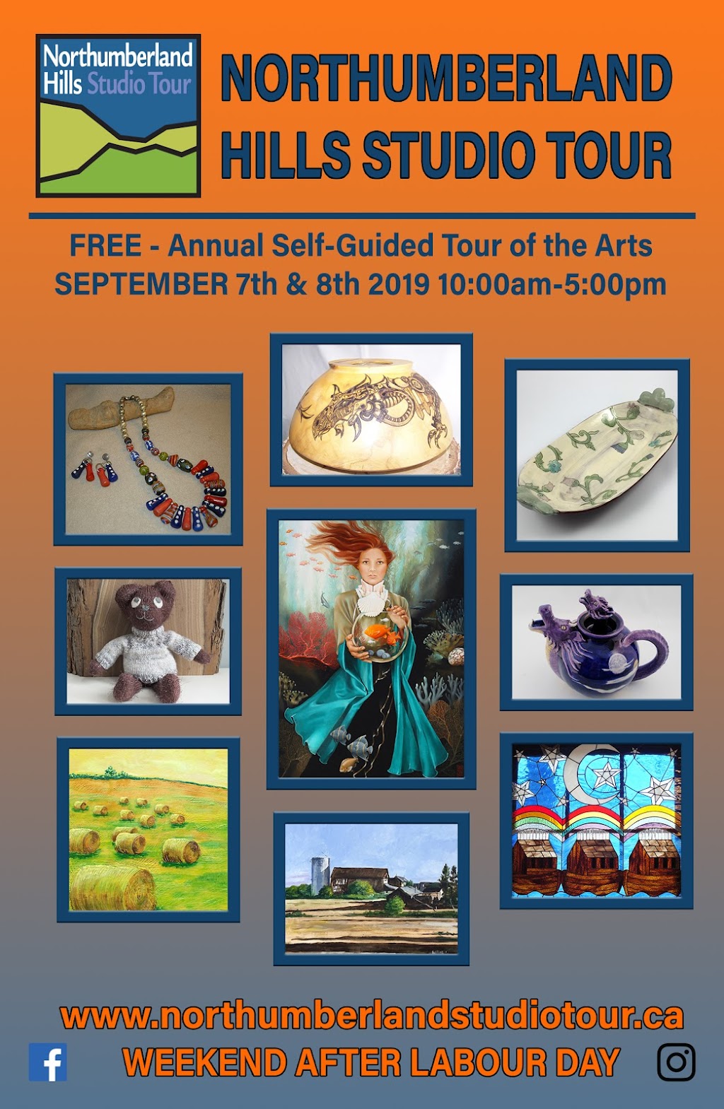 Northumberland Hills Studio Tour | 3/4 Pine St S #81, Port Hope, ON L1A 3E6, Canada | Phone: (905) 376-0386