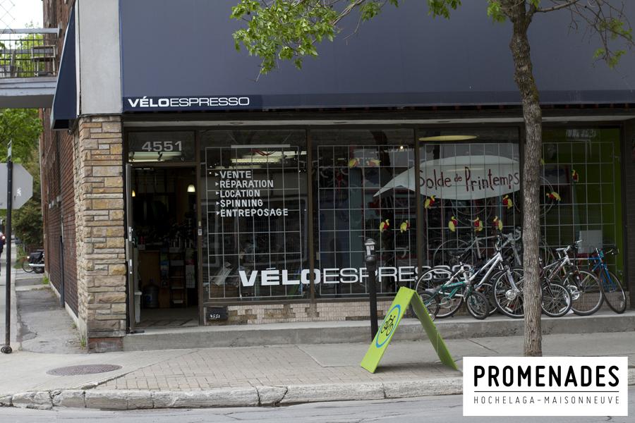 Vélo Espresso | 4551 Rue Sainte-Catherine E, Montréal, QC H1V 1Y8, Canada | Phone: (514) 596-0655