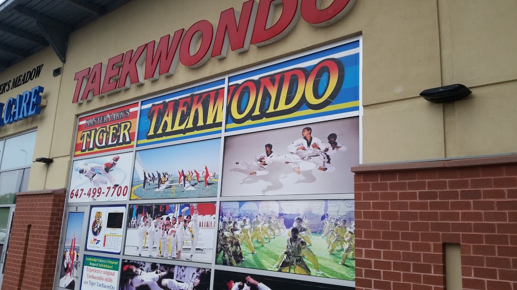 Master Parks Tiger Taekwondo / Martial arts | 17 Worthington Ave #5, Brampton, ON L7A 2Y7, Canada | Phone: (647) 499-7700