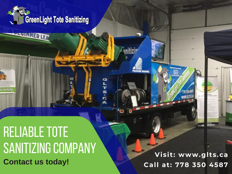 GreenLight Tote Sanitizing | 628 Mt View Ave, Victoria, BC V9B 2B5, Canada | Phone: (778) 350-4587