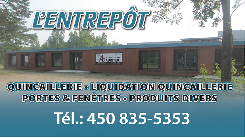 L Entrepôt Mandeville | 160 Rue Saint Charles Borromée, Mandeville, QC J0K 1L0, Canada | Phone: (450) 835-5353