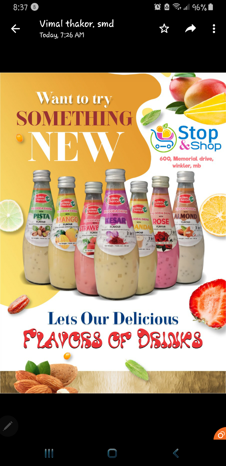 Stop & Shop Continental Grocery And Convenience Store | 600 Memorial Dr Unit A, Winkler, MB R6W 0M6, Canada | Phone: (204) 325-1222