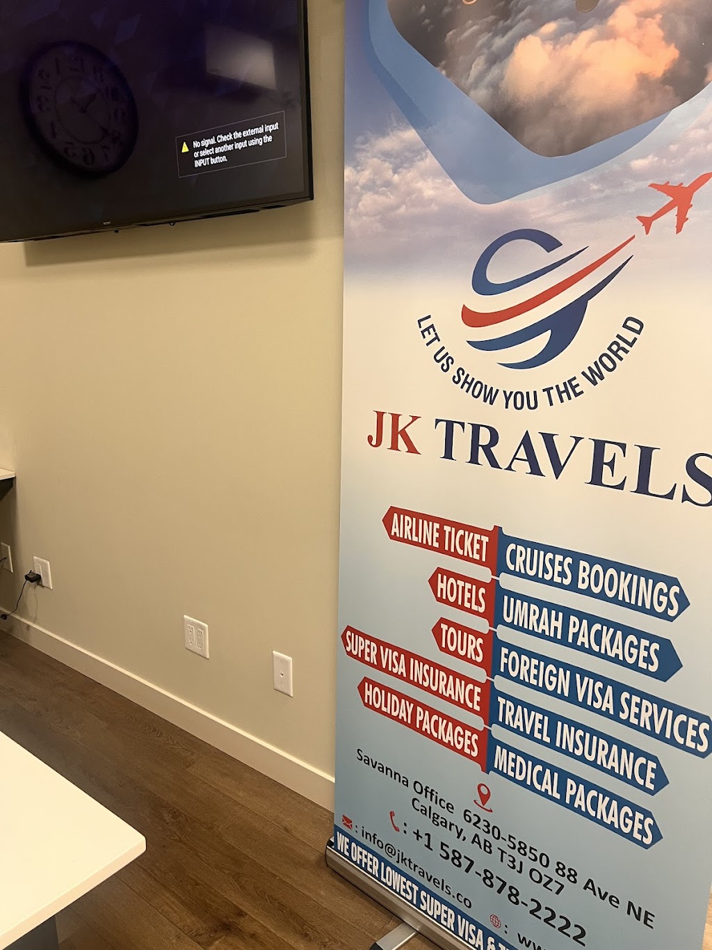 JK Travels | 5850 88 Ave NE Unit 6230, Calgary, AB T3J 0Z7, Canada | Phone: (587) 878-2222