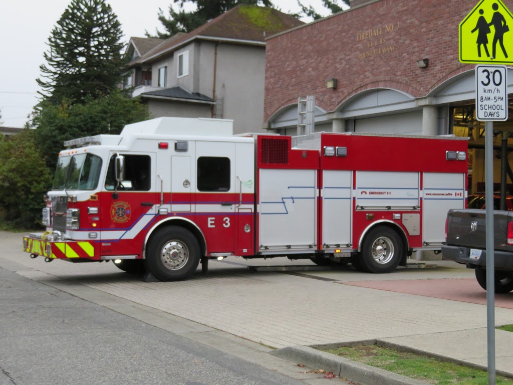 Vancouver Fire Hall No. 3 | 2801 Quebec St, Vancouver, BC V5T 3A8, Canada | Phone: (604) 665-6003