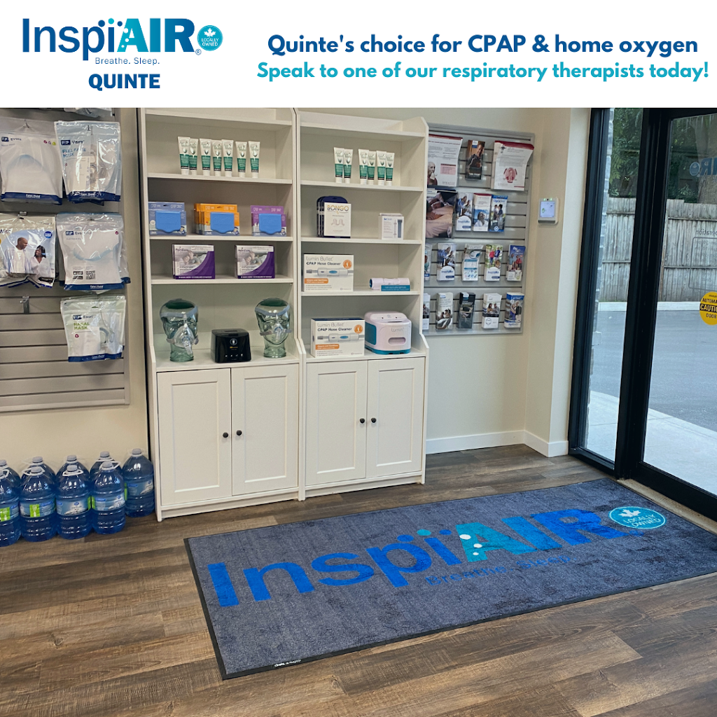 InspiAIR Quinte Oxygen & CPAP | 260 Dundas St E, Belleville, ON K8N 1E5, Canada | Phone: (613) 961-7070