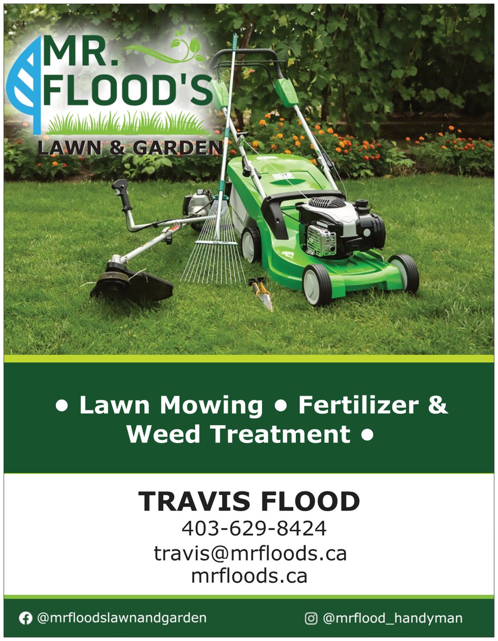 Mr.Floods Lawn & Garden | 23 Citadel Pass Cres NW, Calgary, AB T3G 3V1, Canada | Phone: (403) 629-8424
