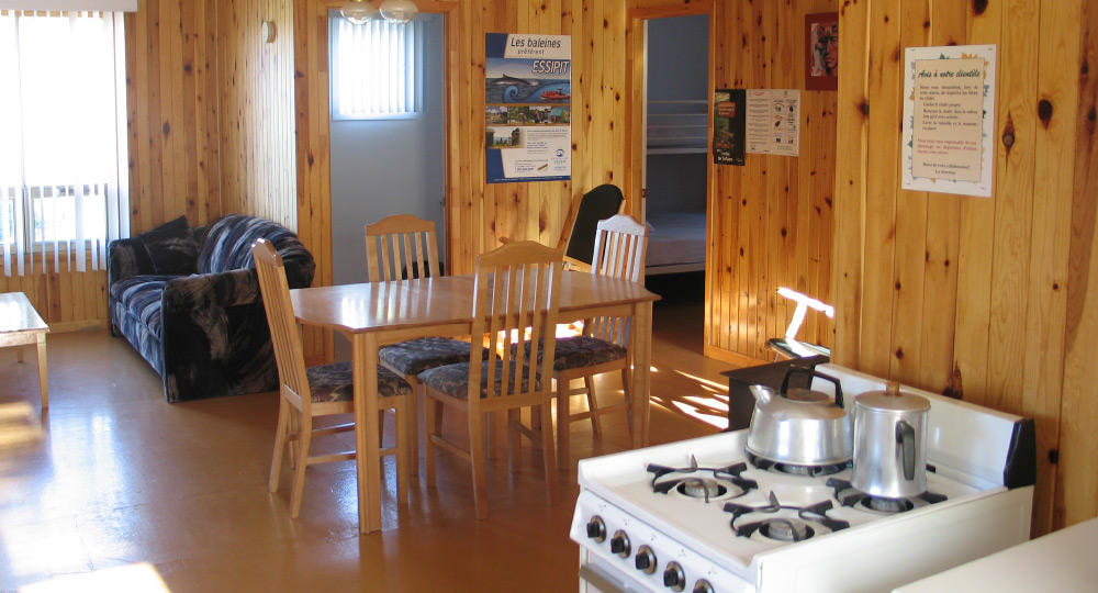 Vacances Essipit | 46 Rue de la Réserve, Les Escoumins, QC G0T 1K0, Canada | Phone: (418) 233-2266