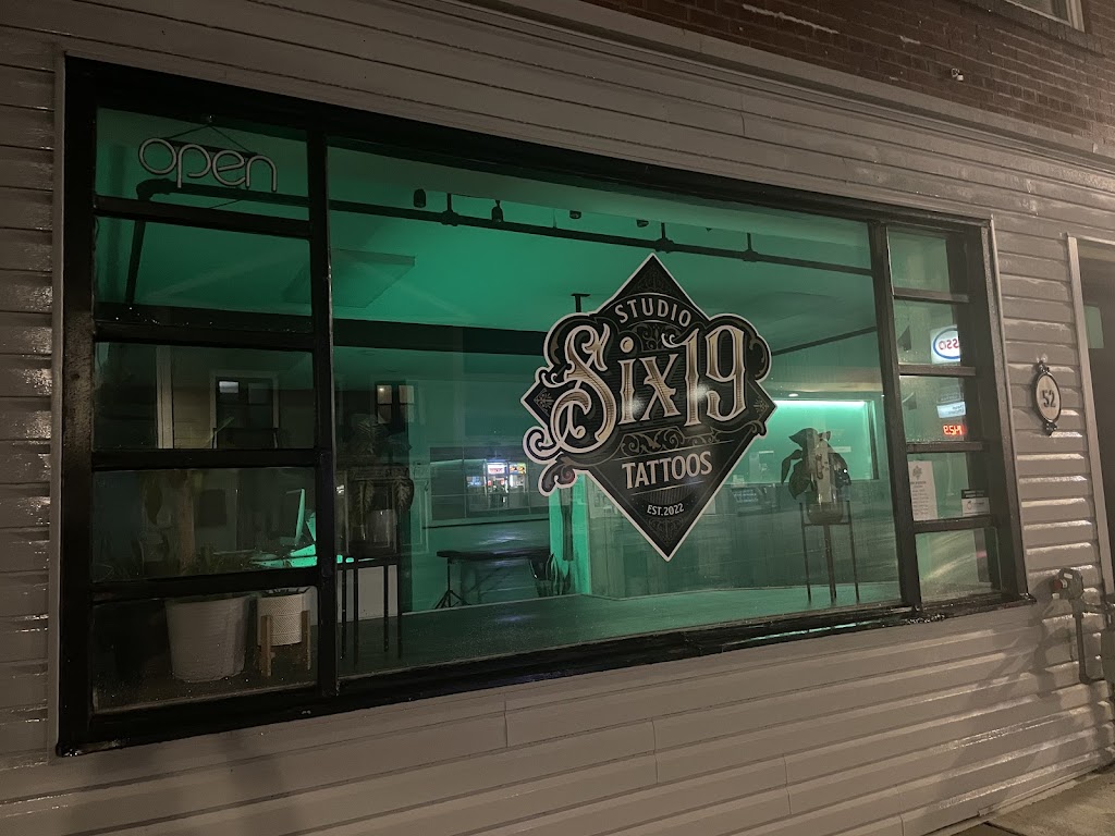 Studio Six19 Tattoos | 52 Main St, Erin, ON N0B 1T0, Canada | Phone: (519) 833-9434