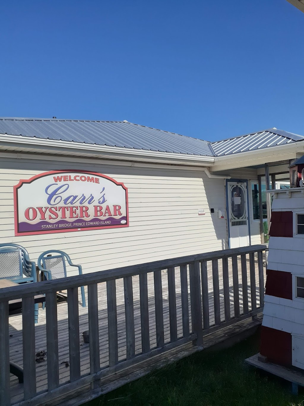 Carrs Oyster Bar | 32 Campbellton Rd, Stanley Bridge, PE C0B 1M0, Canada | Phone: (902) 886-3355
