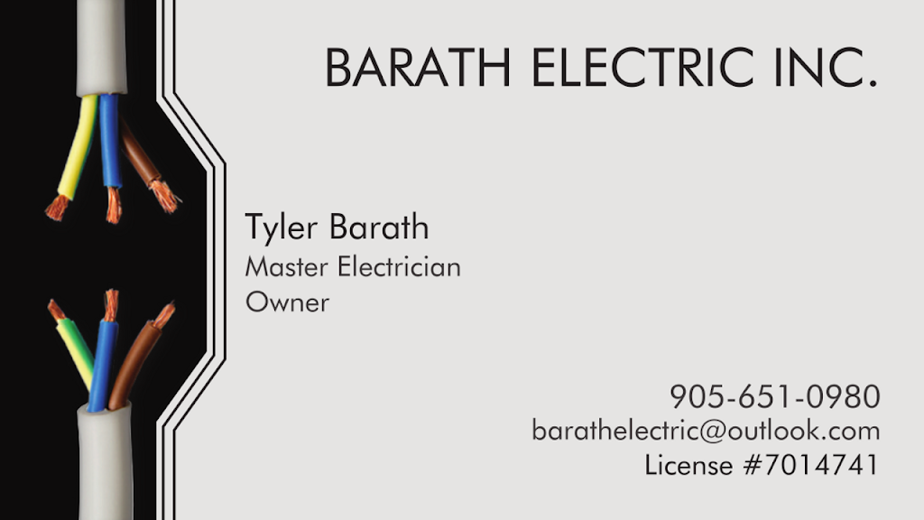Barath Electric Inc. | 3717 Cartier Dr, Niagara Falls, ON L2G 6P5, Canada | Phone: (905) 651-0980