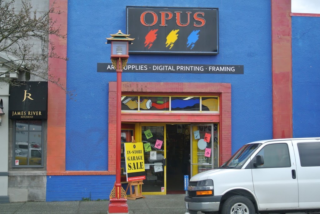 Opus Art Supplies | store | 512 Herald St, Victoria, BC V8W 1S6, Canada | 2503868133 OR +1 250-386-8133