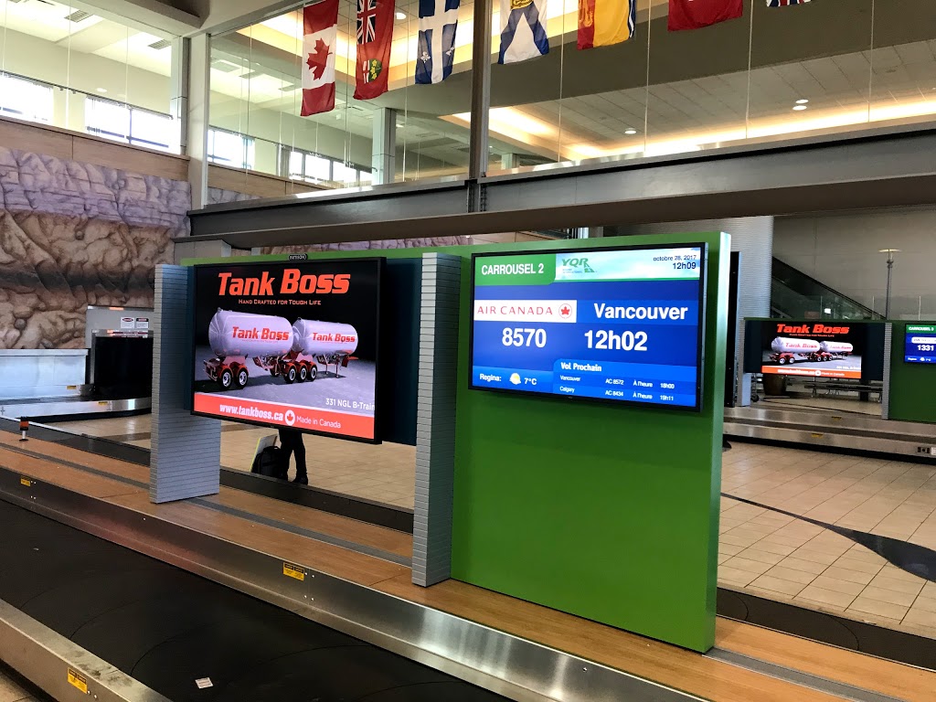 Regina International Airport | 1-5201 Regina Ave, Regina, SK S4W 1B3, Canada | Phone: (306) 761-7555