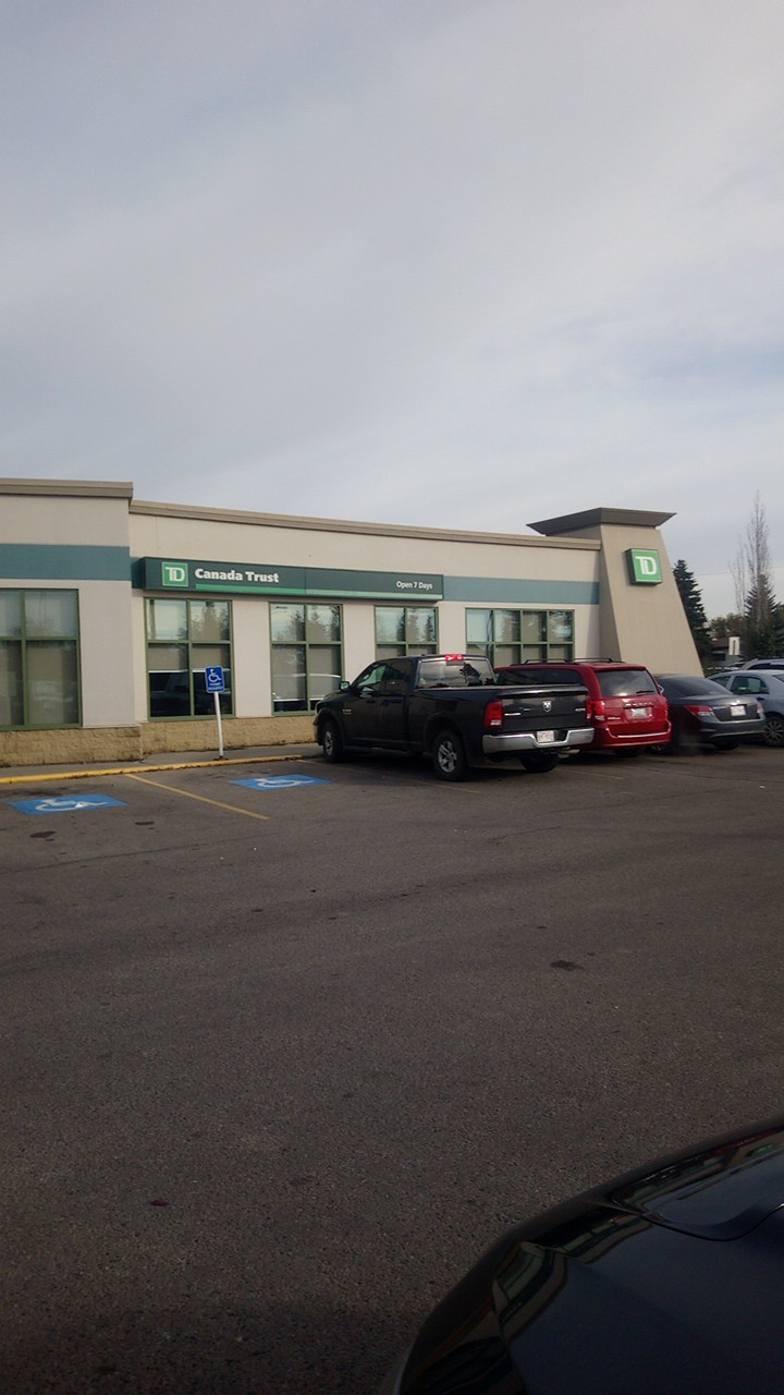 TD Canada Trust Branch and ATM | 11210 Groat Rd NW, Edmonton, AB T5M 4E7, Canada | Phone: (780) 448-8300