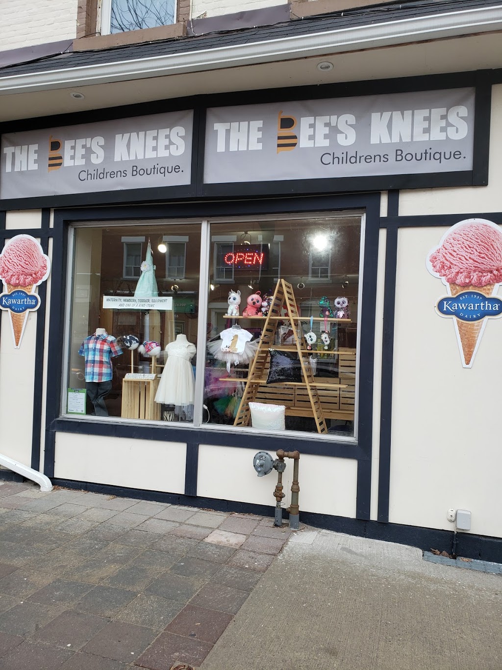 The Bees Knees Childrens Boutique & Kawartha Dairy Ice Cream | 75 King St W, Bowmanville, ON L1C 1R2, Canada | Phone: (905) 697-3256