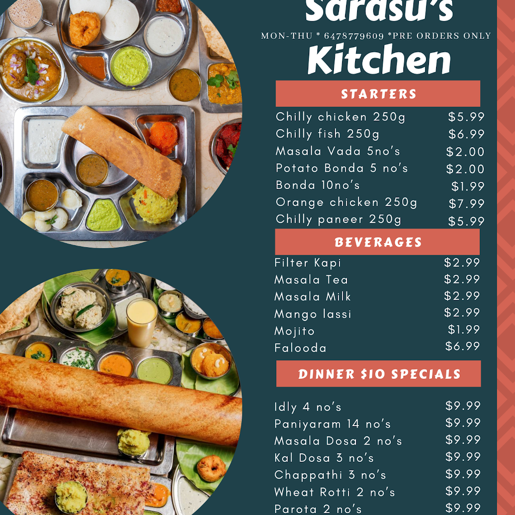 Sarasus Kitchen | 100 Wingarden Ct, Scarborough, ON M1B 2P4, Canada | Phone: (647) 877-9609