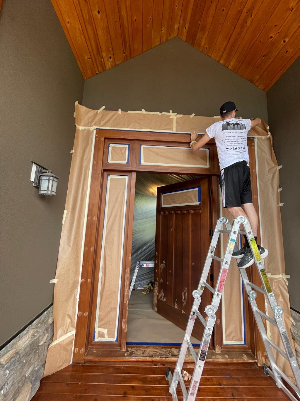 Cabinet Painting and Refinishing Calgary by Can Do More Painting | 28 Calterra Estates Dr Bay#2, Balzac, AB T4B 3P4, Canada | Phone: (587) 579-2423