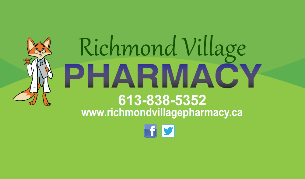Richmond Village Pharmacy | 6146 Perth St, Richmond, ON K0A 2Z0, Canada | Phone: (613) 838-5352