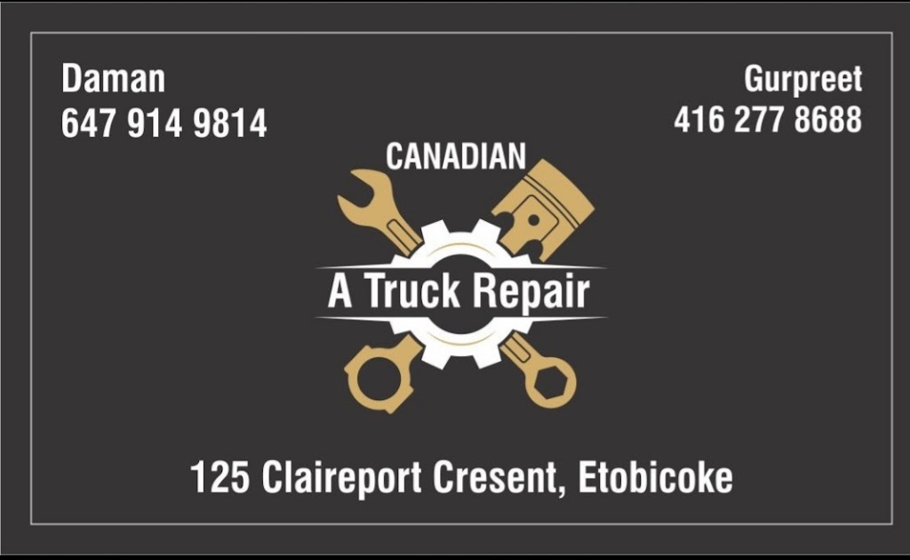 Canadian A Truck Repair | 125 Claireport Crescent, Etobicoke, ON M9W 6P7, Canada | Phone: (416) 277-8688
