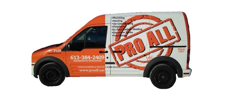 PRO ALL Plumbing Heating & Cooling | 775 Strand Blvd Unit 20029, Kingston, ON K7P 2T6, Canada | Phone: (613) 384-2409