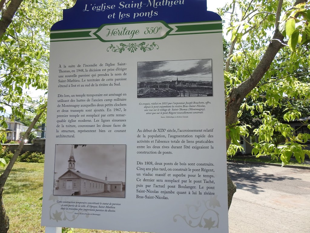 Église catholique Saint-Mathieu | 260 Avenue Louise, Montmagny, QC G5V 2H8, Canada | Phone: (418) 248-2121